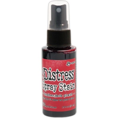 Distress Spray Stain 1.9oz couleur «Lumberjack Plaid»